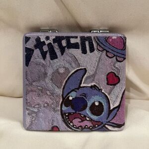 Disney Lilo & Stitch So Happy Stitch Compact Mirror Pocket Makeup Mirror NEW